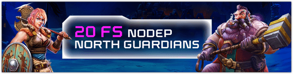 20 rotiri gratuite din slotul North Guardians de la Pragmatic Play